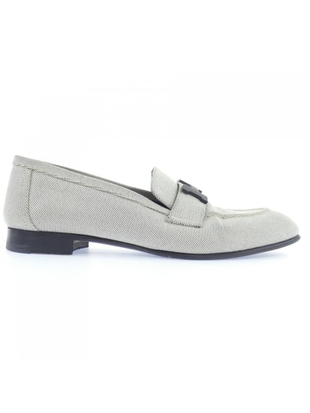 Hermes Paris Toile Shoes
